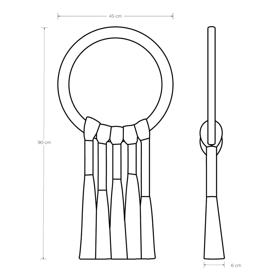 Mini Saturn Wall Hanger by Caralarga at White Label Project