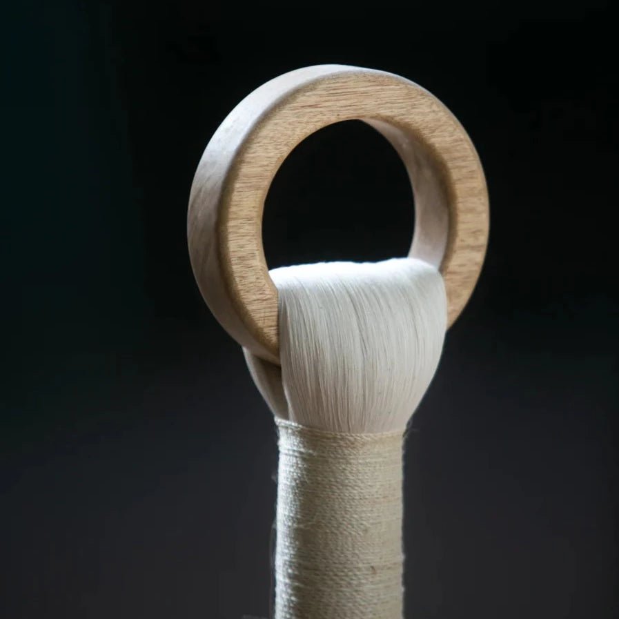 Natural Danzante Table Stand by Caralarga at White Label Project