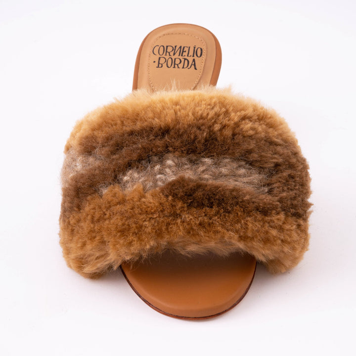 Mules — Caramel by Cornelio Borda at White Label Project