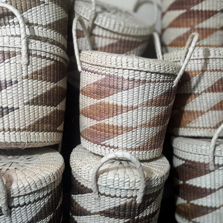 Tlama basket by Ensamble Artesano at White Label Project