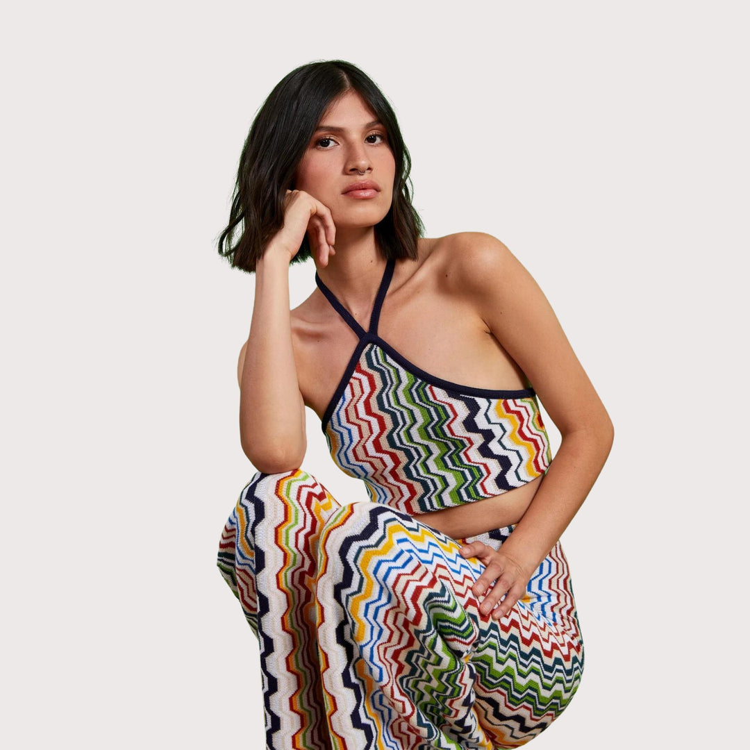 Selvatica Halter Top by Fringe at White Label Project