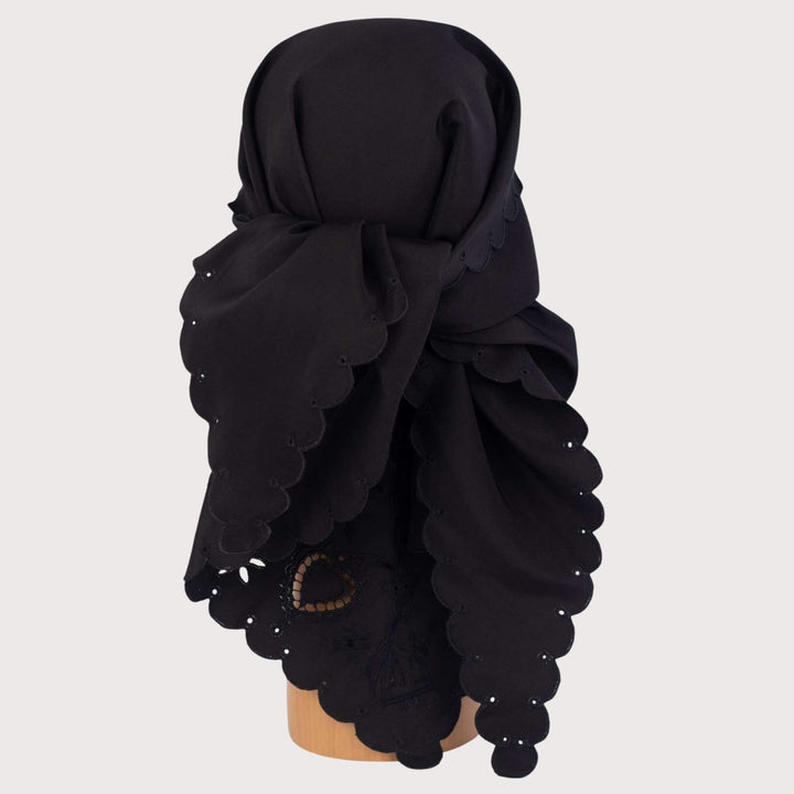 Embroidered Cap Black by Gunia Project at White Label Project