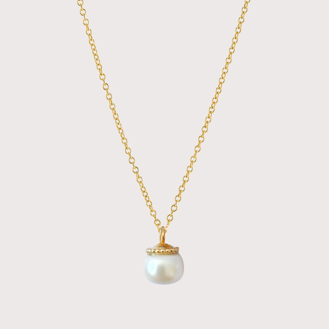 Necklace — White Pearl by Gunia Project at White Label Project