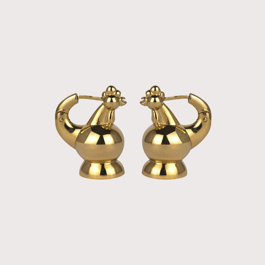 Pivnyk Earrings Small by Gunia Project at White Label Project