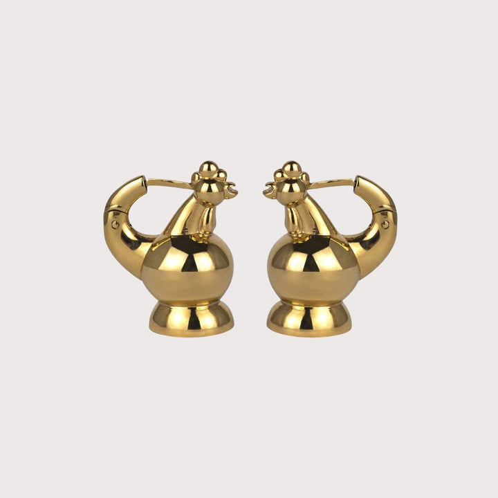 Pivnyk Earrings Small by Gunia Project at White Label Project