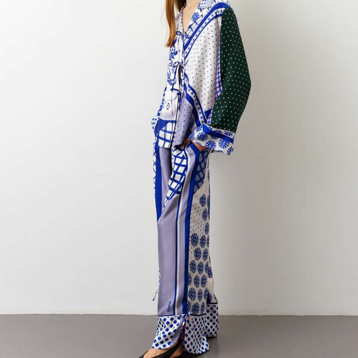 Silk Pyjamas by Gunia Project at White Label Project
