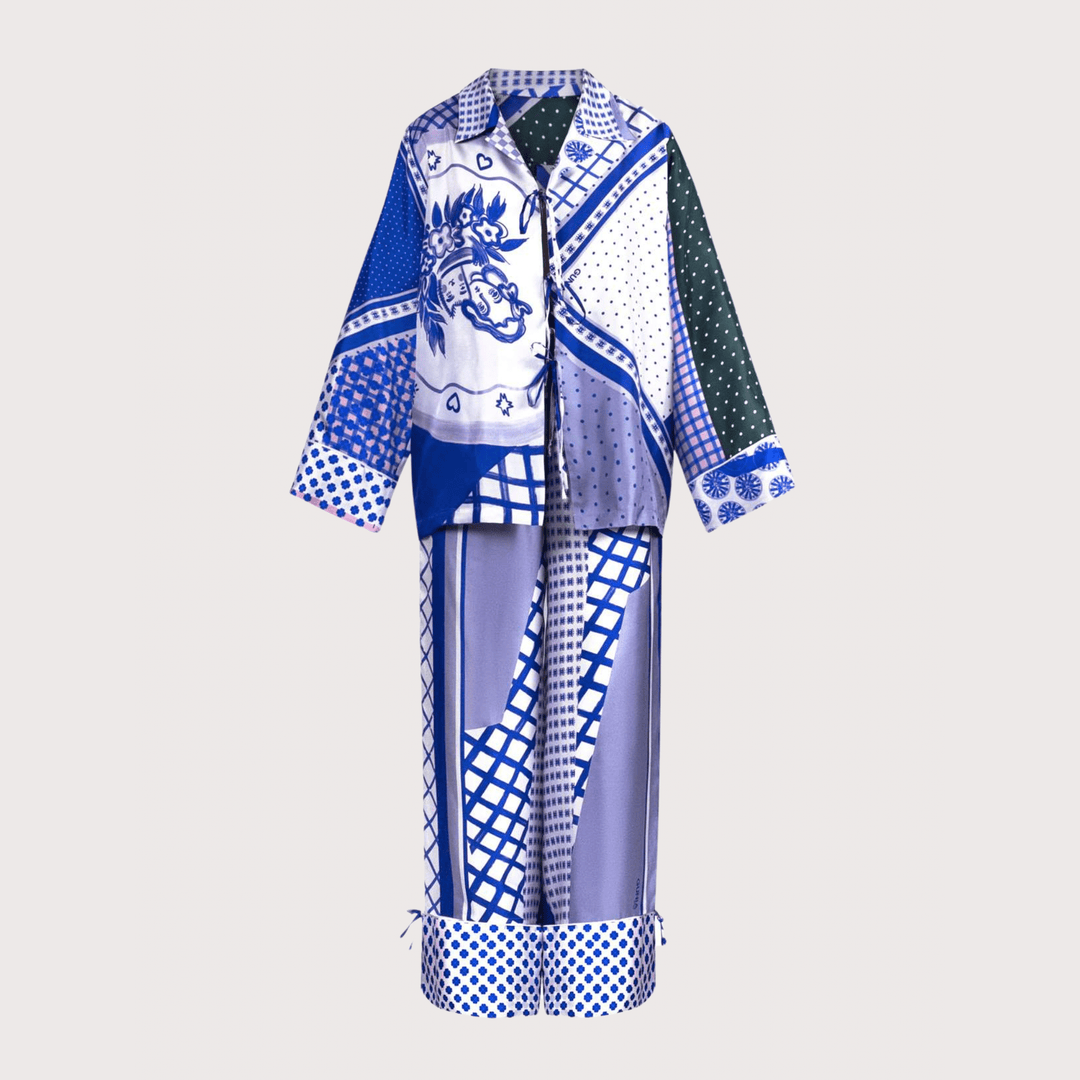 Silk Pyjamas by Gunia Project at White Label Project