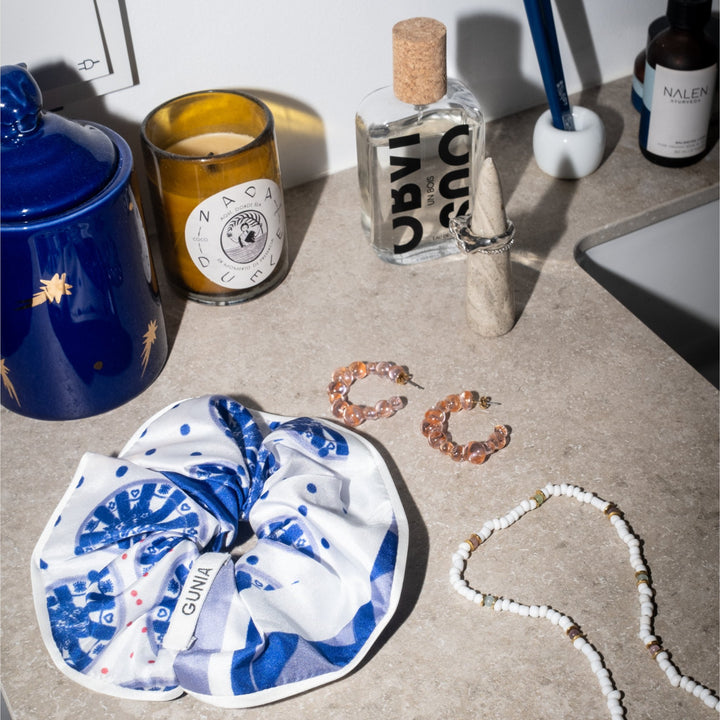 Silk Scrunchie by Gunia Project at White Label Project