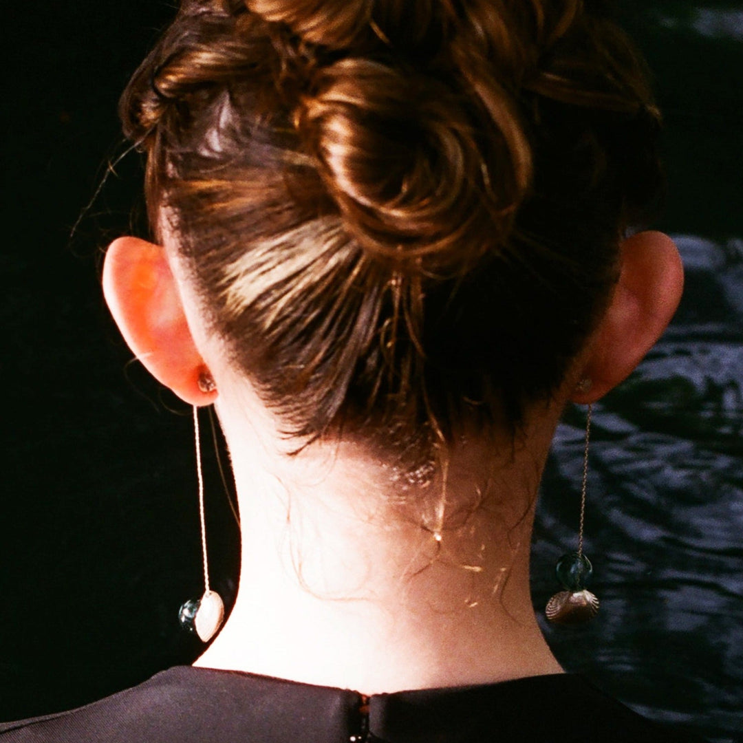 Cola de Pez Earrings by La Marea at White Label Project