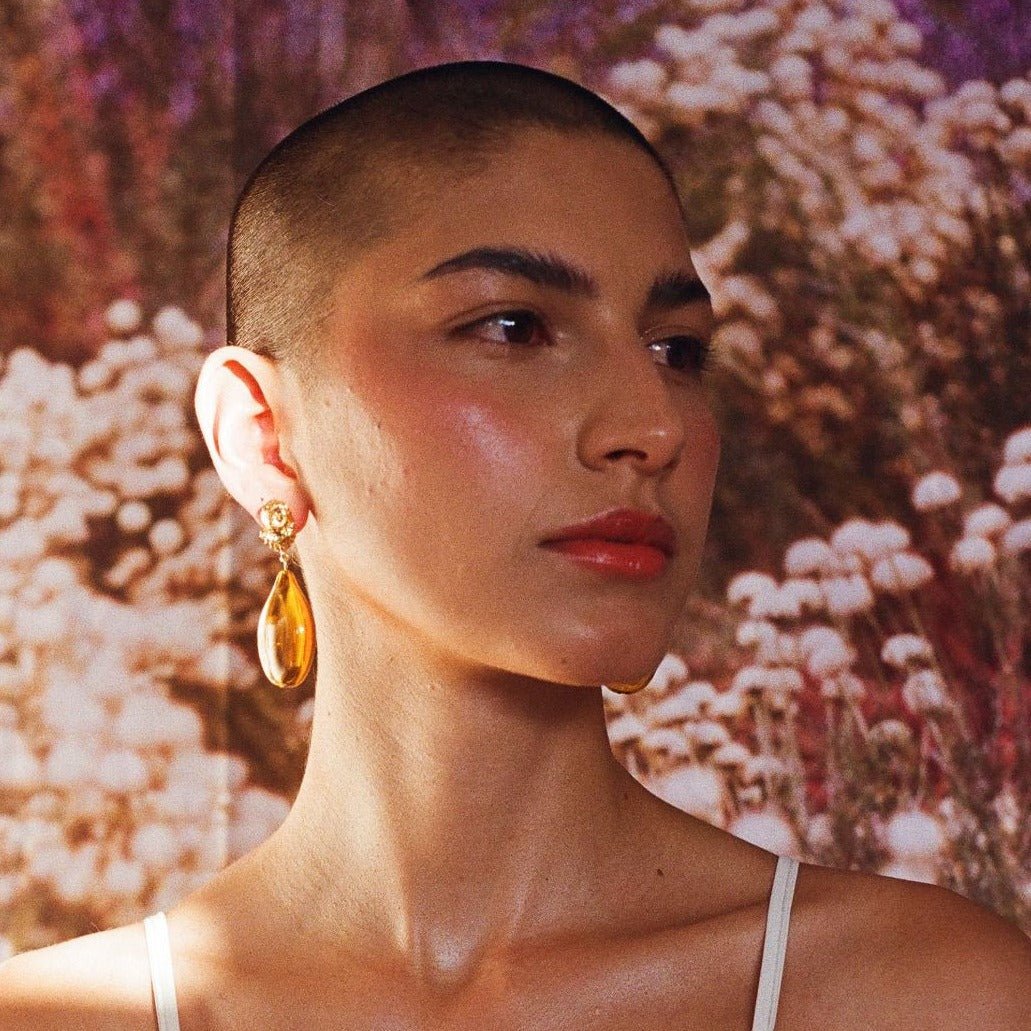 Gota Clásica Earrings by La Marea at White Label Project