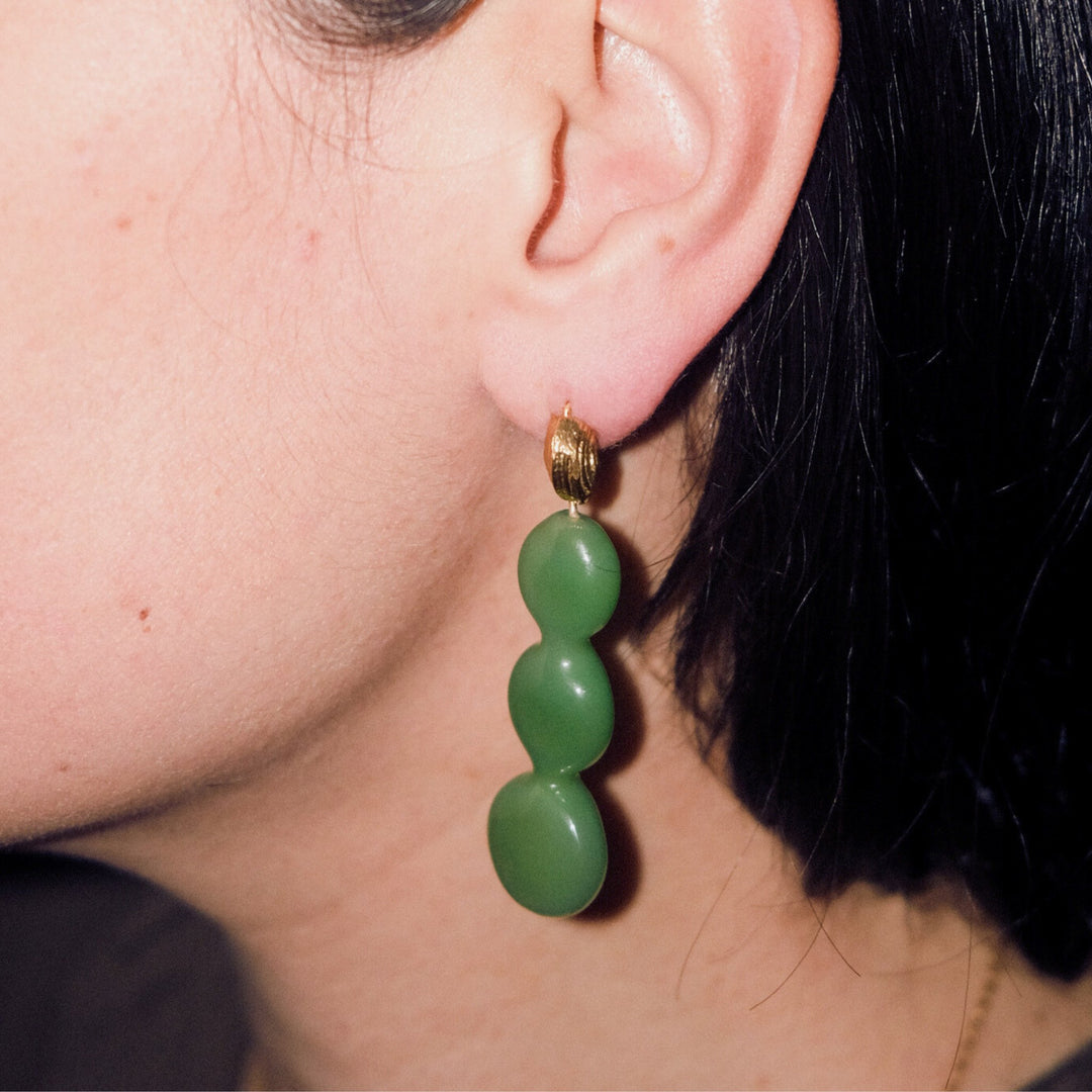 Larva Earrings by La Marea at White Label Project