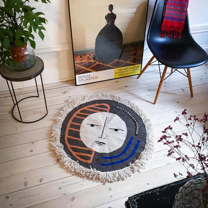 Sol Rug - grey by M.A at White Label Project