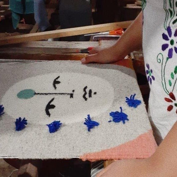 Sol Rug - grey by M.A at White Label Project