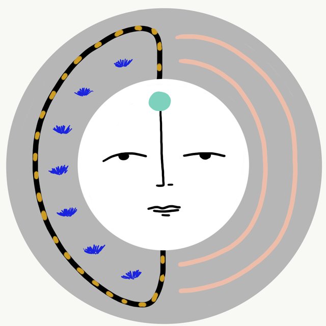 Sol Rug - grey by M.A at White Label Project