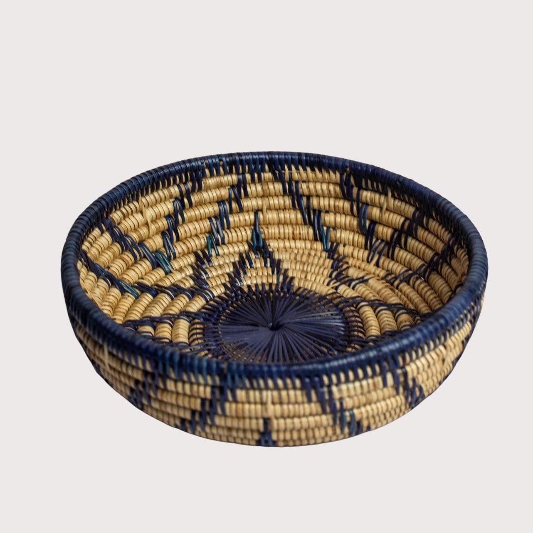 Rotika Basket - blue by Manava at White Label Project