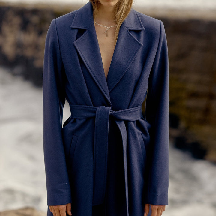 Chavin Coat — Blue by Maqu at White Label Project