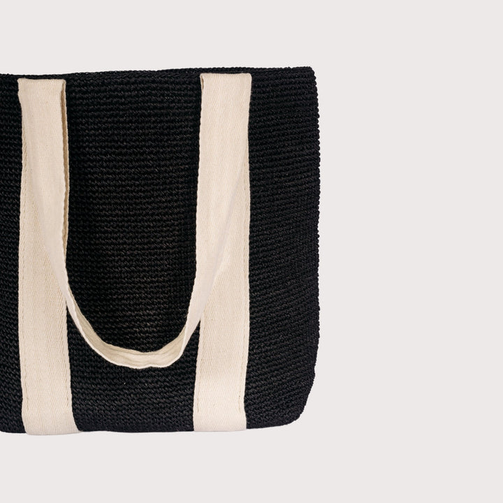 Iris Tote Bag — Black by Matamba at White Label Project