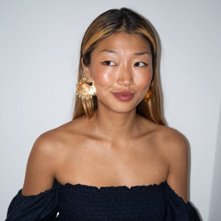 Coral Zoanthid Earrings — Large by Mola Sasa at White Label Project