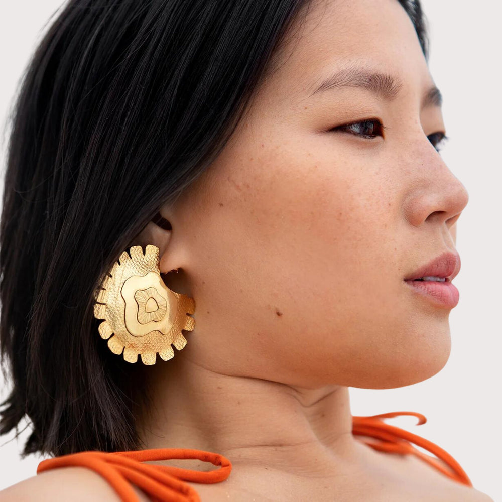Coral Zoanthid Earrings — Large by Mola Sasa at White Label Project