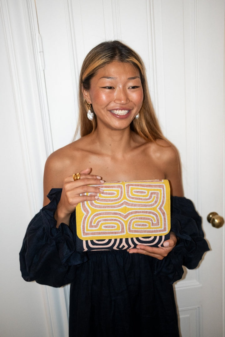 Derota Kuna Clutch by Mola Sasa at White Label Project