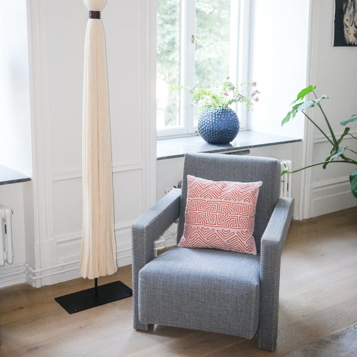 Kuna Cushion Coral by Mola Sasa at White Label Project