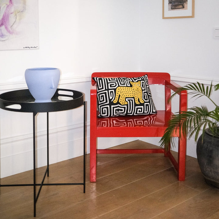 Kuna Cushion Jaguar by Mola Sasa at White Label Project