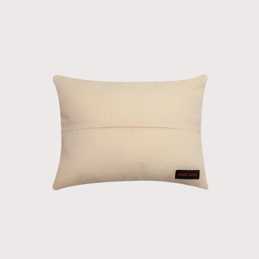 Kuna Cushion Orange by Mola Sasa at White Label Project