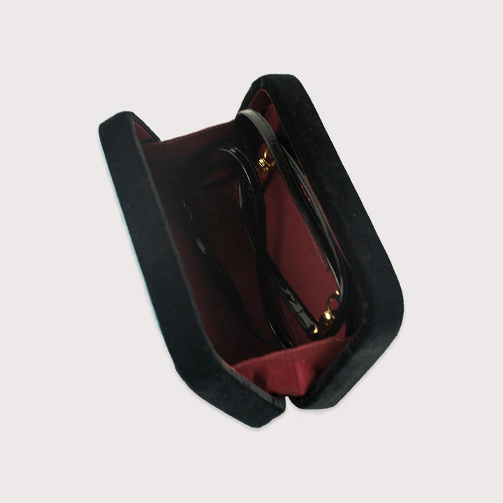 La Luna Box Clutch by Mola Sasa at White Label Project