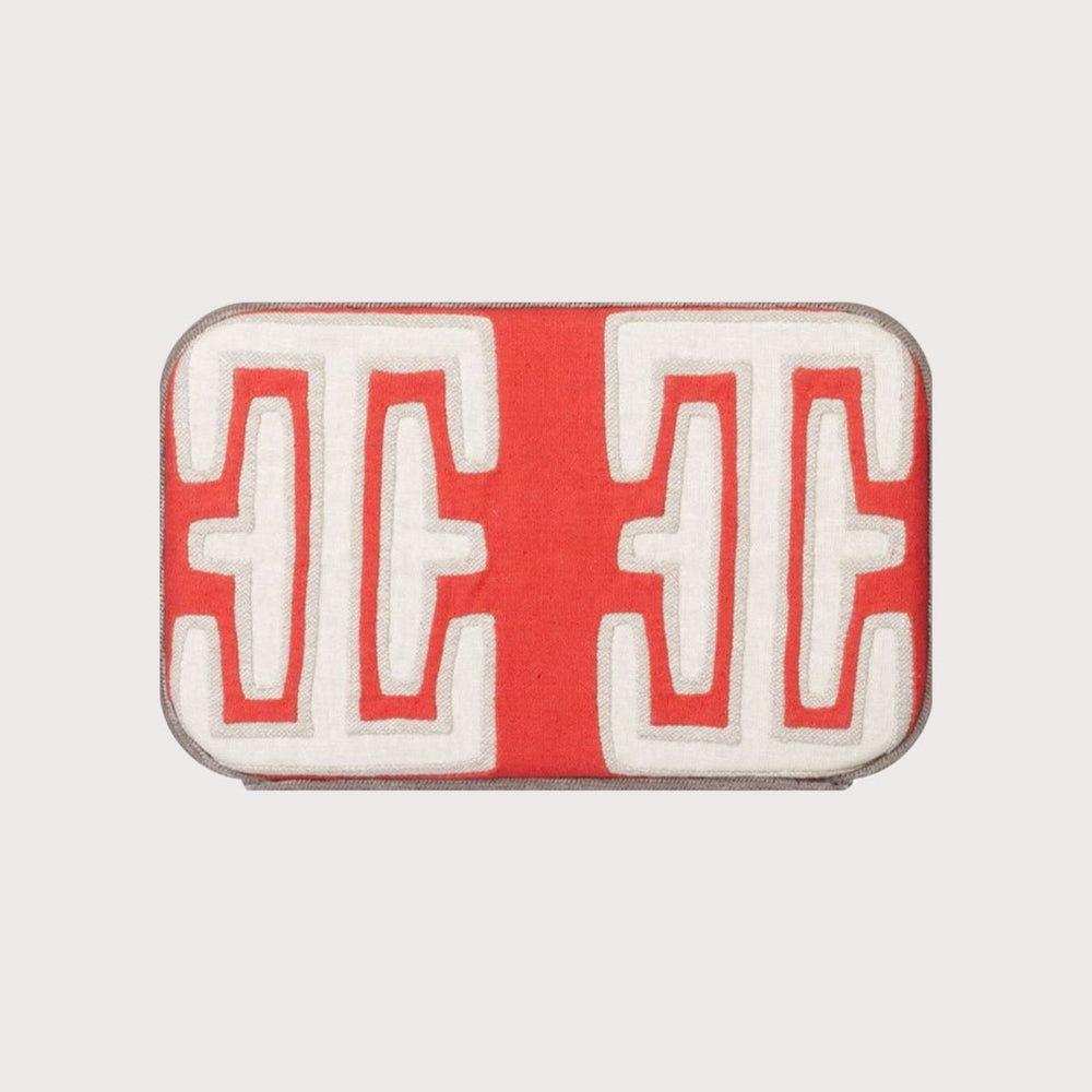 Paseo Coral Box Clutch by Mola Sasa at White Label Project