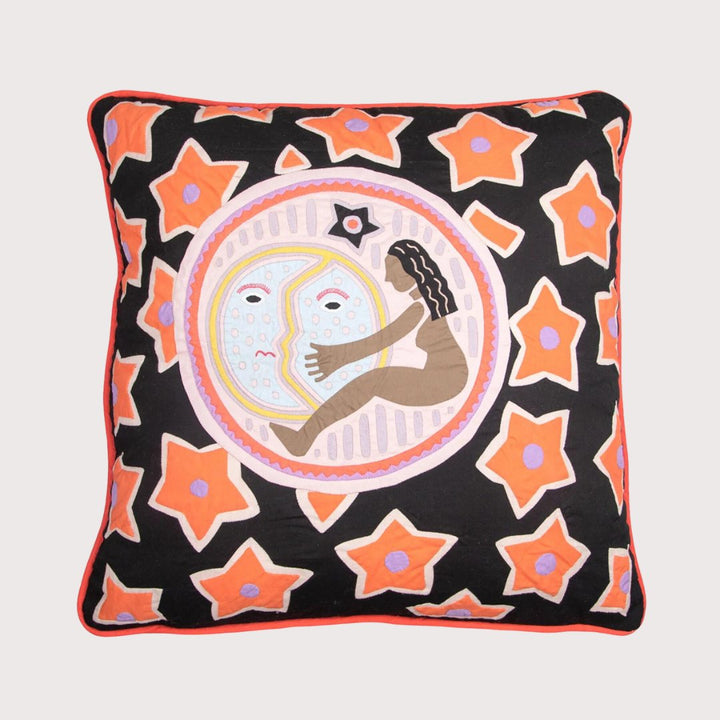 Tula Kule Cushion - Stars by Mola Sasa at White Label Project