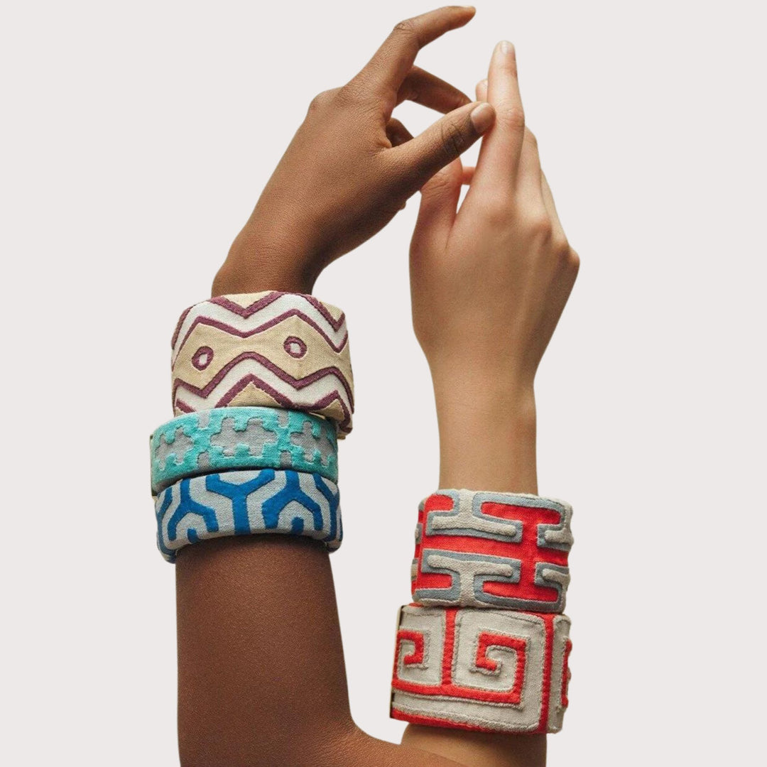 Vereda Kuna Bangle by Mola Sasa at White Label Project