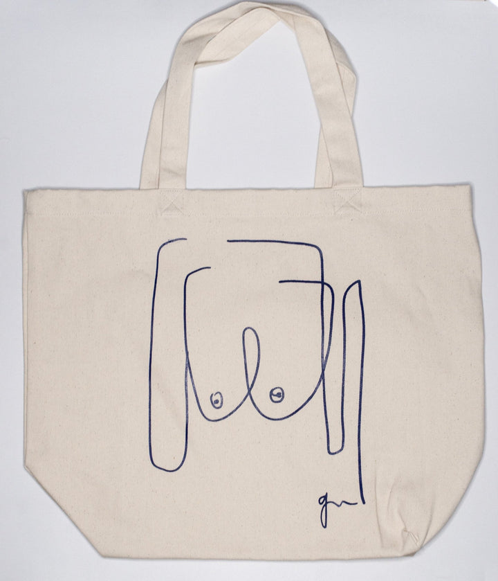 Doodle Tote by Nada Duele at White Label Project