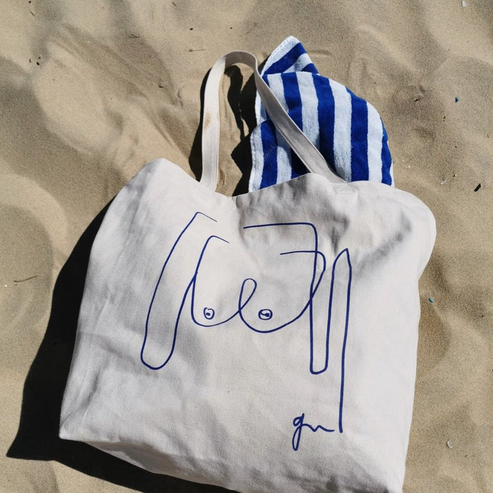 Doodle Tote by Nada Duele at White Label Project