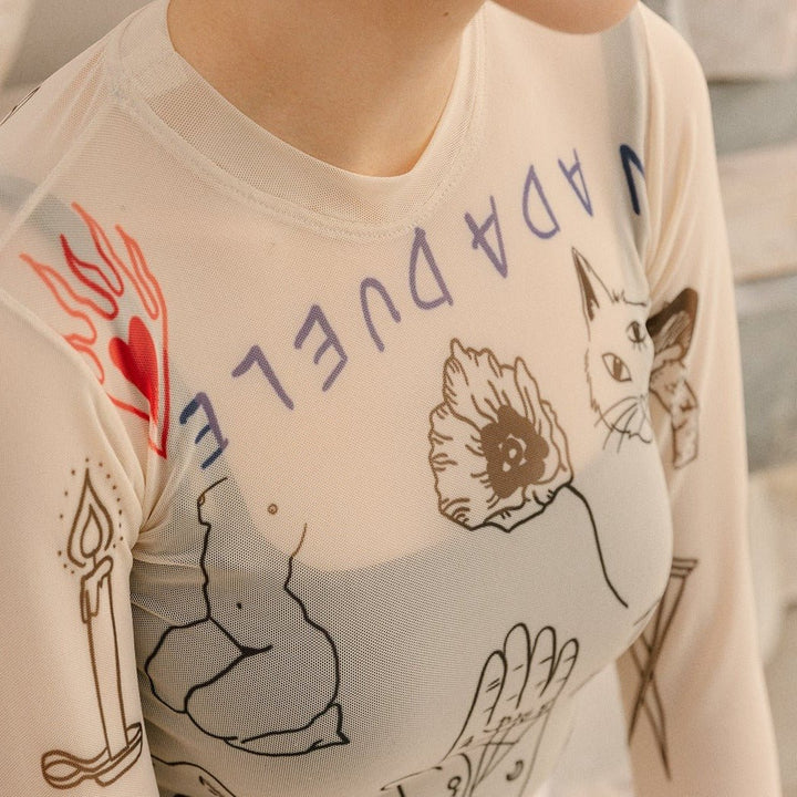 Mesh Top Sketches by Nada Duele at White Label Project