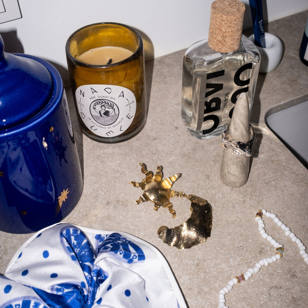 Soy Candle Coconut Jasmine by Nada Duele at White Label Project