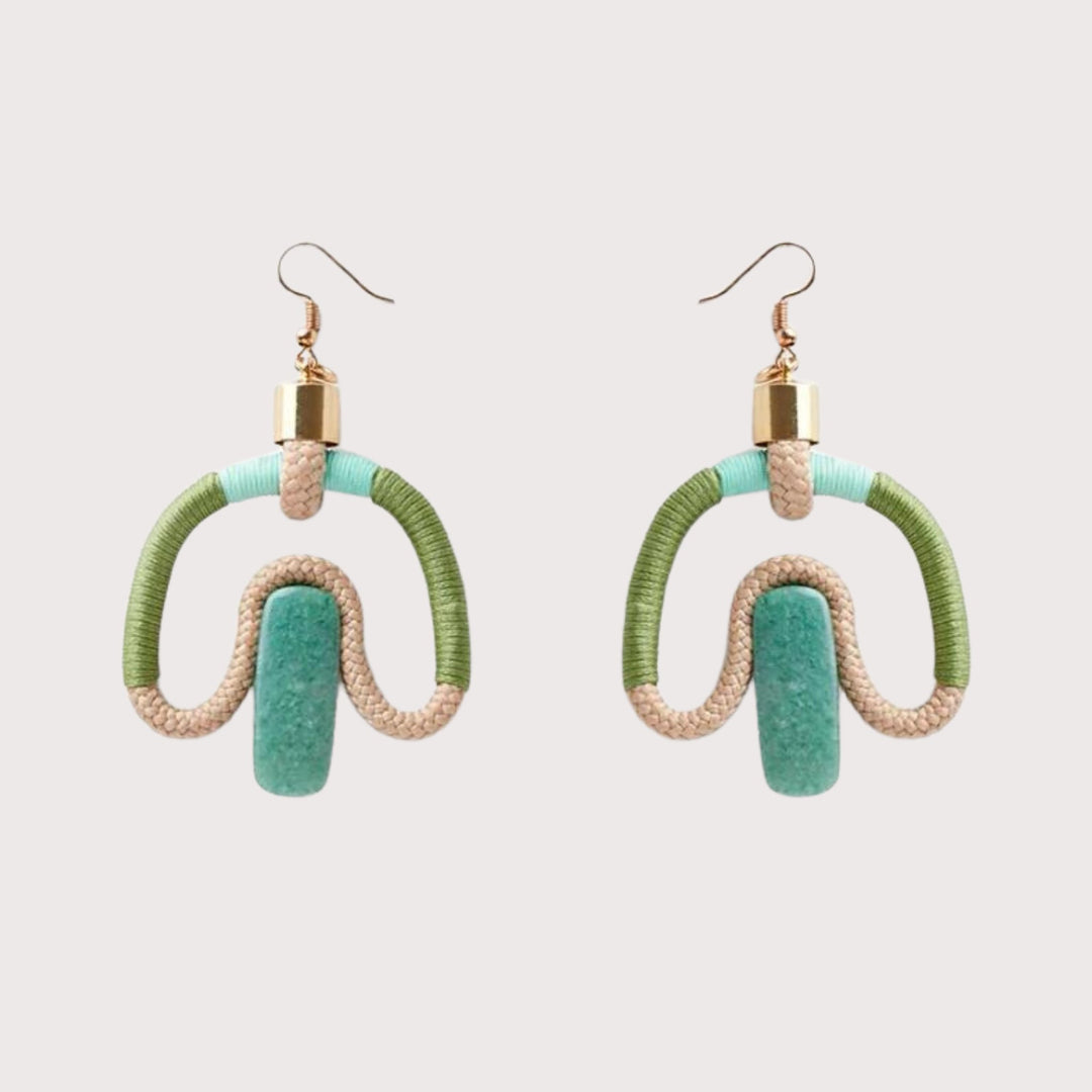 Aventurina Earrings — Fern by Pichulik at White Label Project