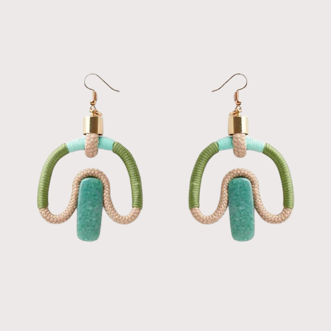 Aventurina Earrings — Fern by Pichulik at White Label Project