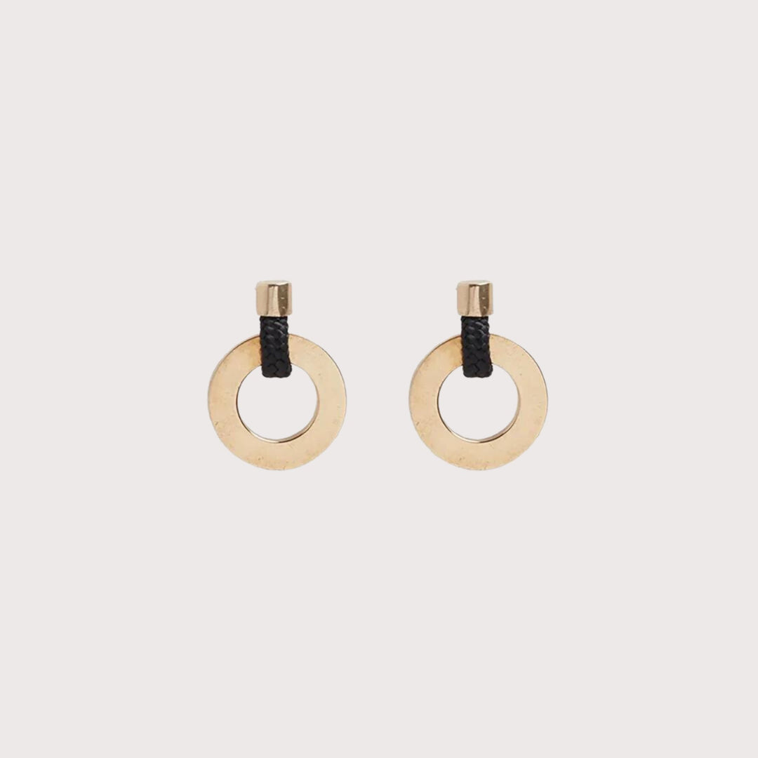 Noor Earrings — Black by Pichulik at White Label Project