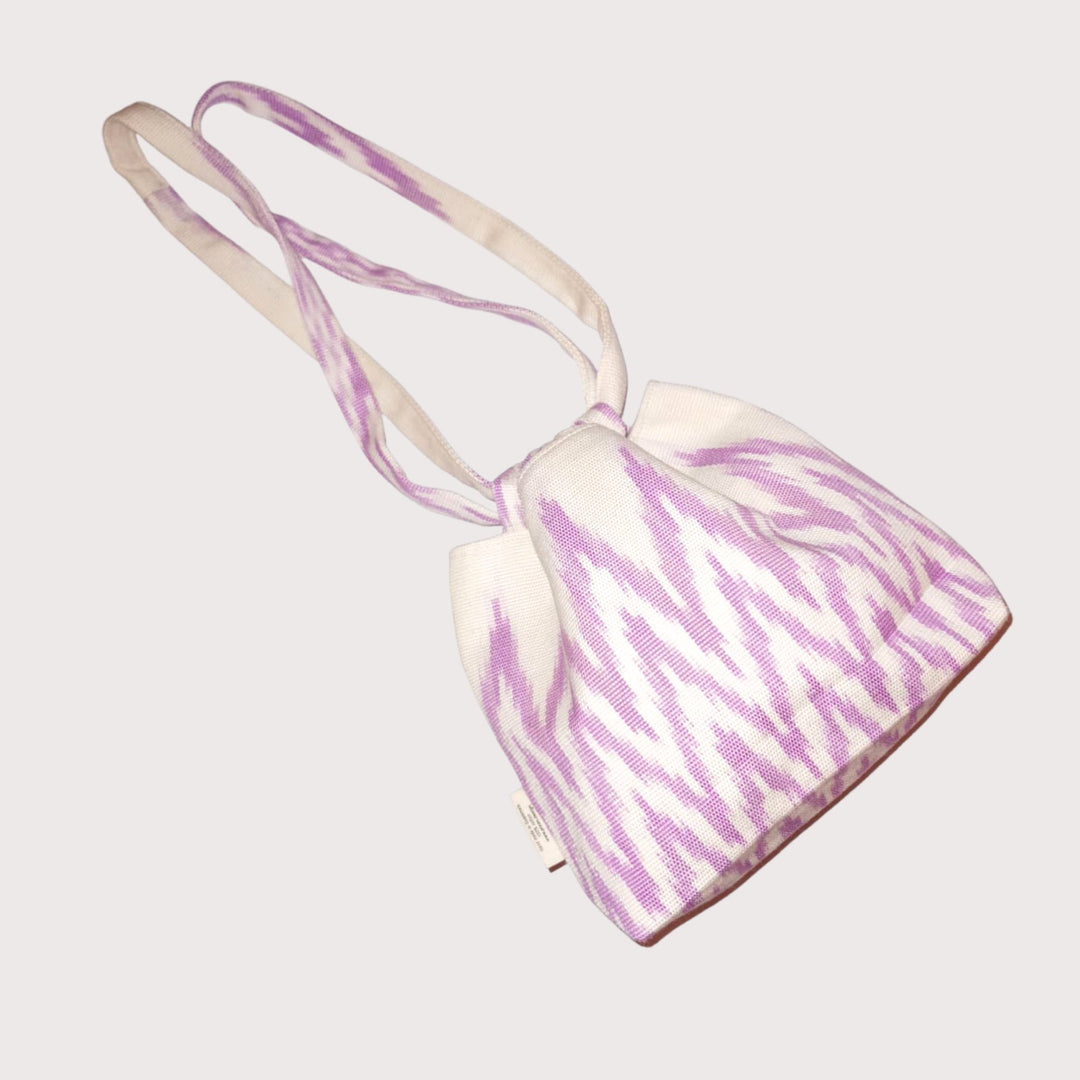 Ikat bag - lilac by Pixan at White Label Project