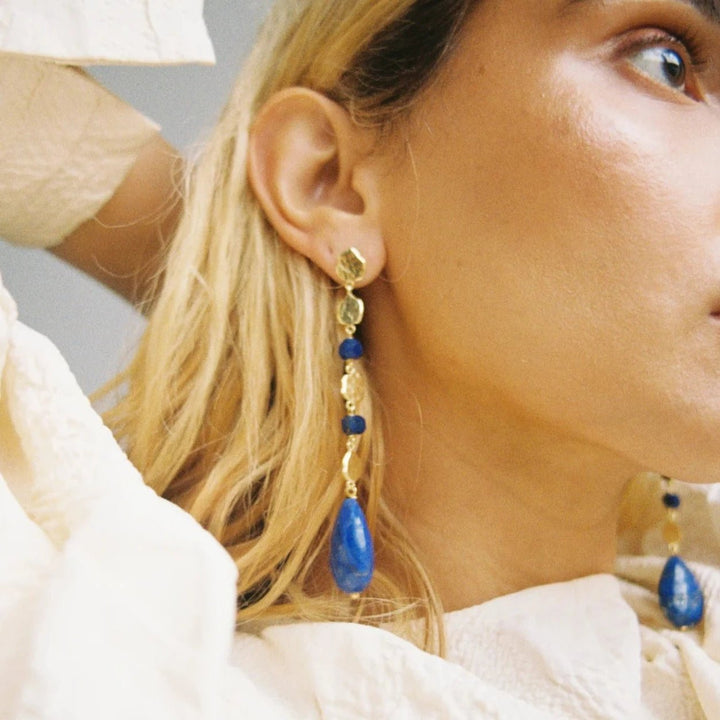 Goshwara Earrings — Long by Sevar Studios at White Label Project
