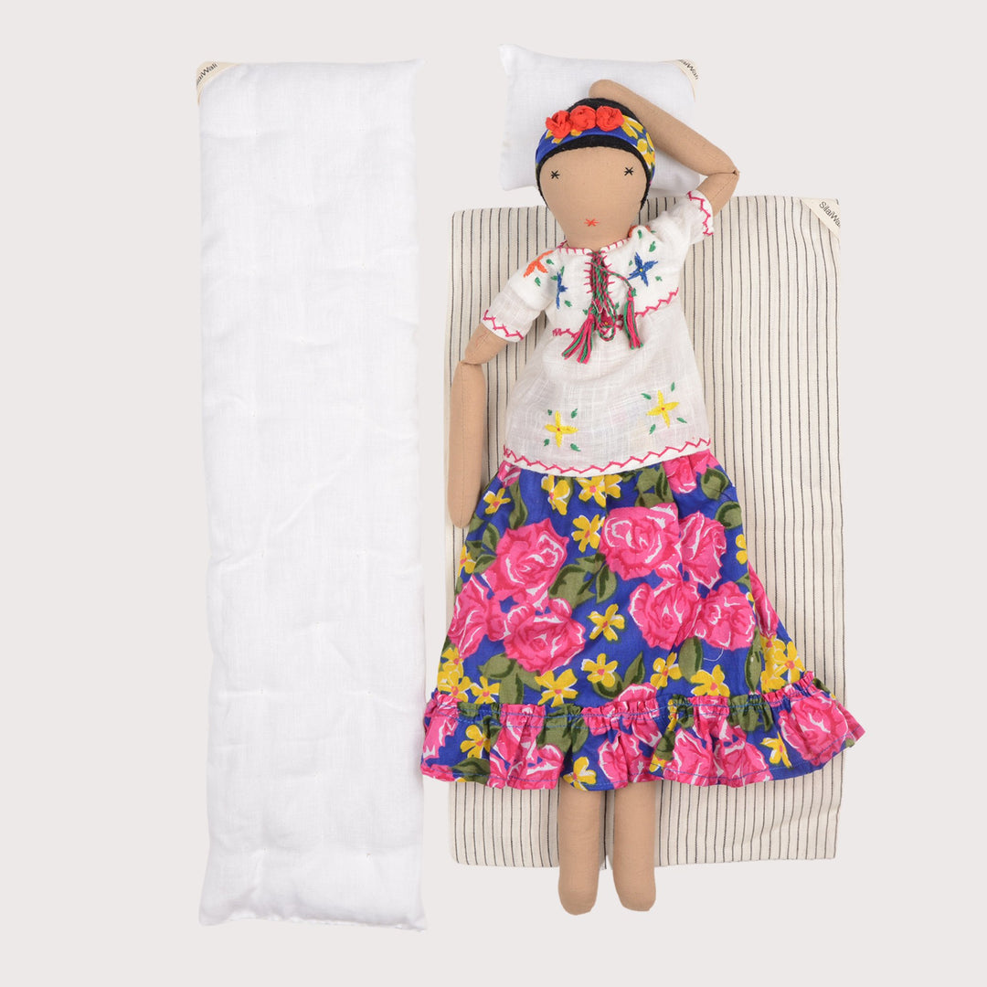 Frida Doll - pink by Silaiwali at White Label Project
