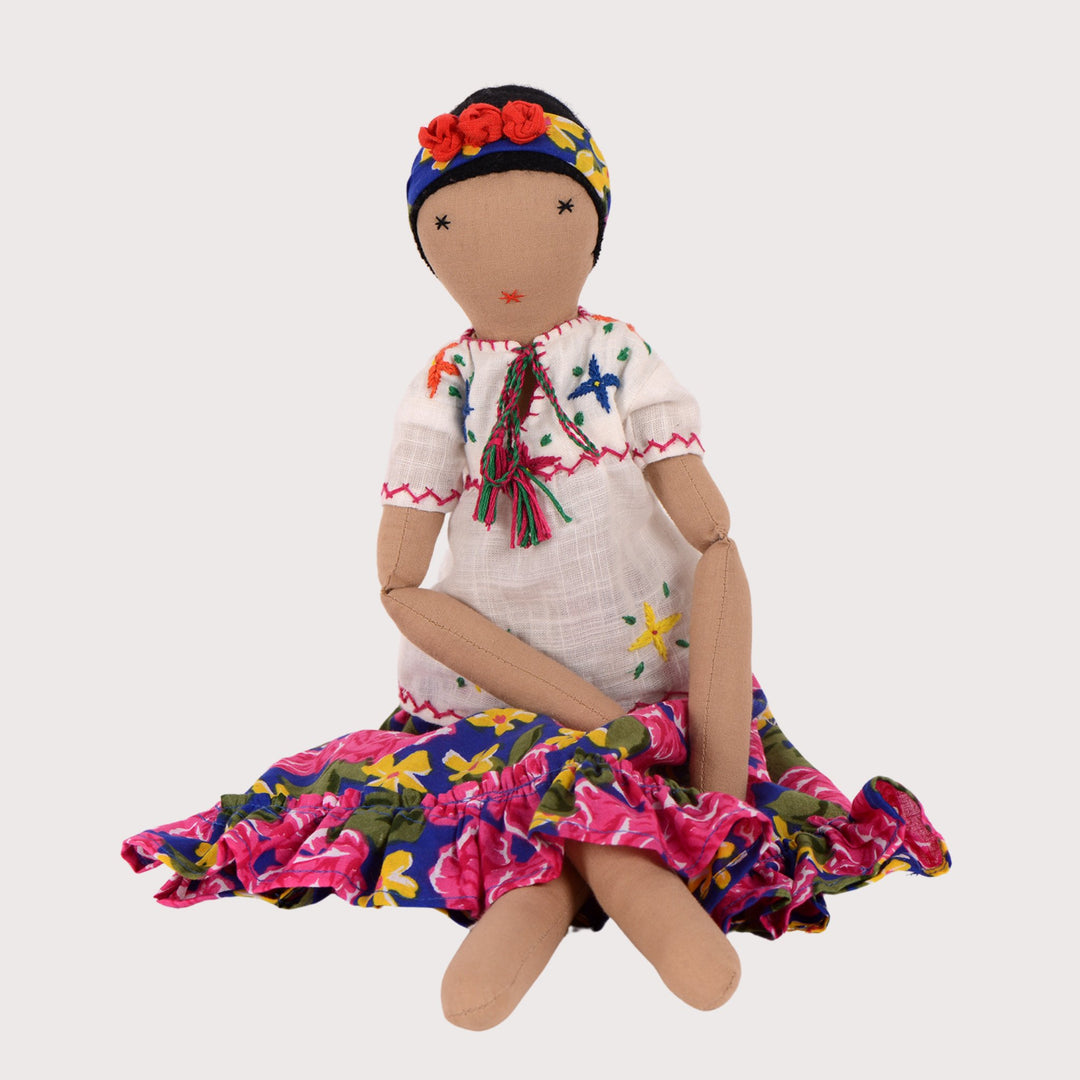 Frida Doll - pink by Silaiwali at White Label Project