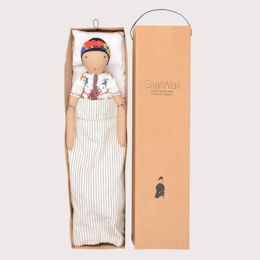 Frida Doll - pink by Silaiwali at White Label Project