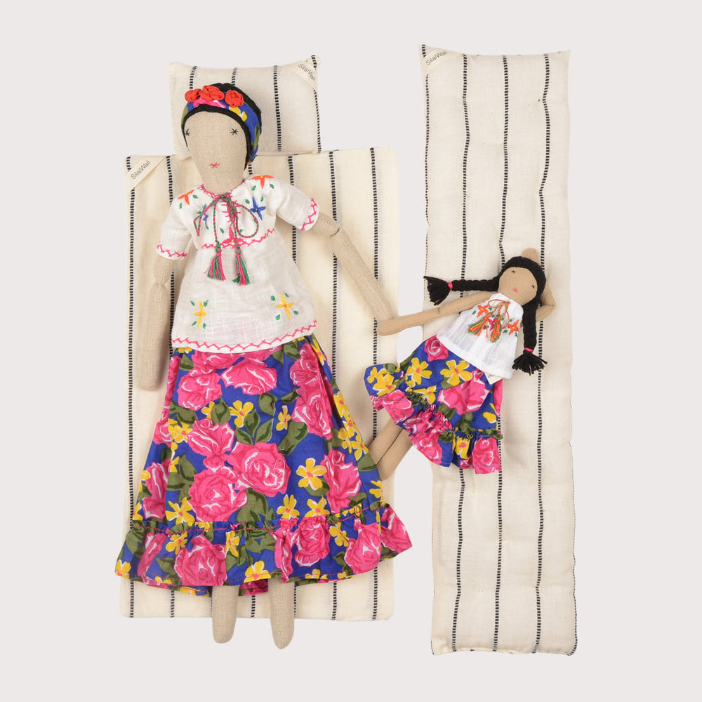 Frida Mum & Mini Doll by Silaiwali at White Label Project