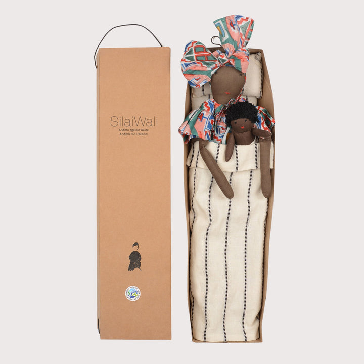 Imani Mum + Baby Dolls by Silaiwali at White Label Project