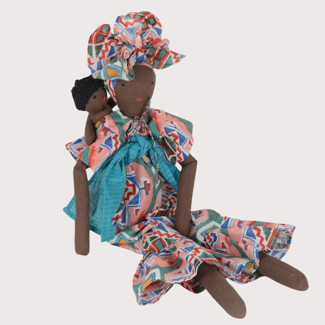 Imani Mum + Baby Dolls by Silaiwali at White Label Project