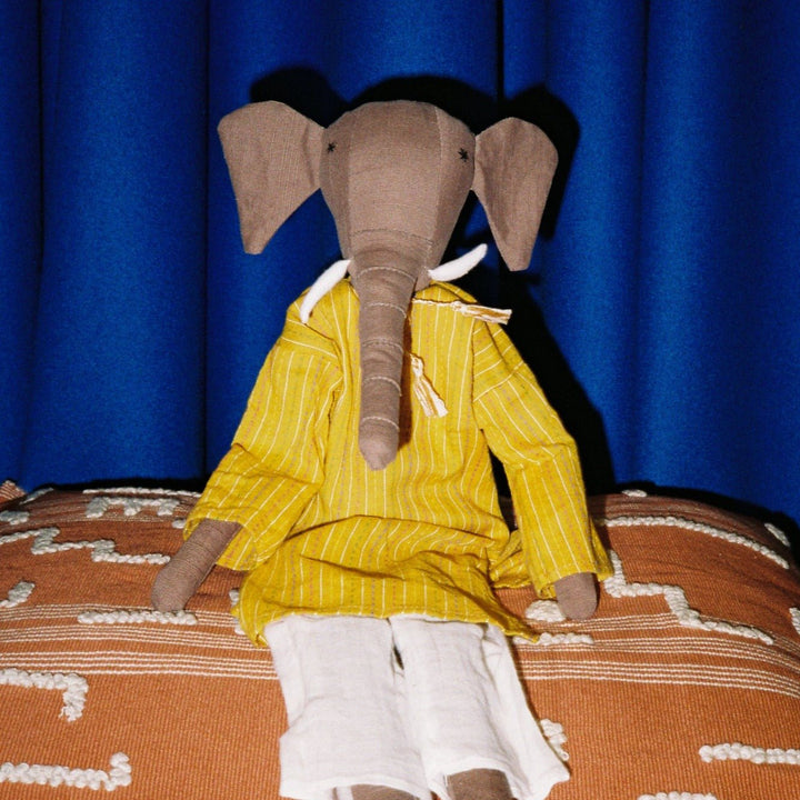 Mamba the Elephant Doll by Silaiwali at White Label Project