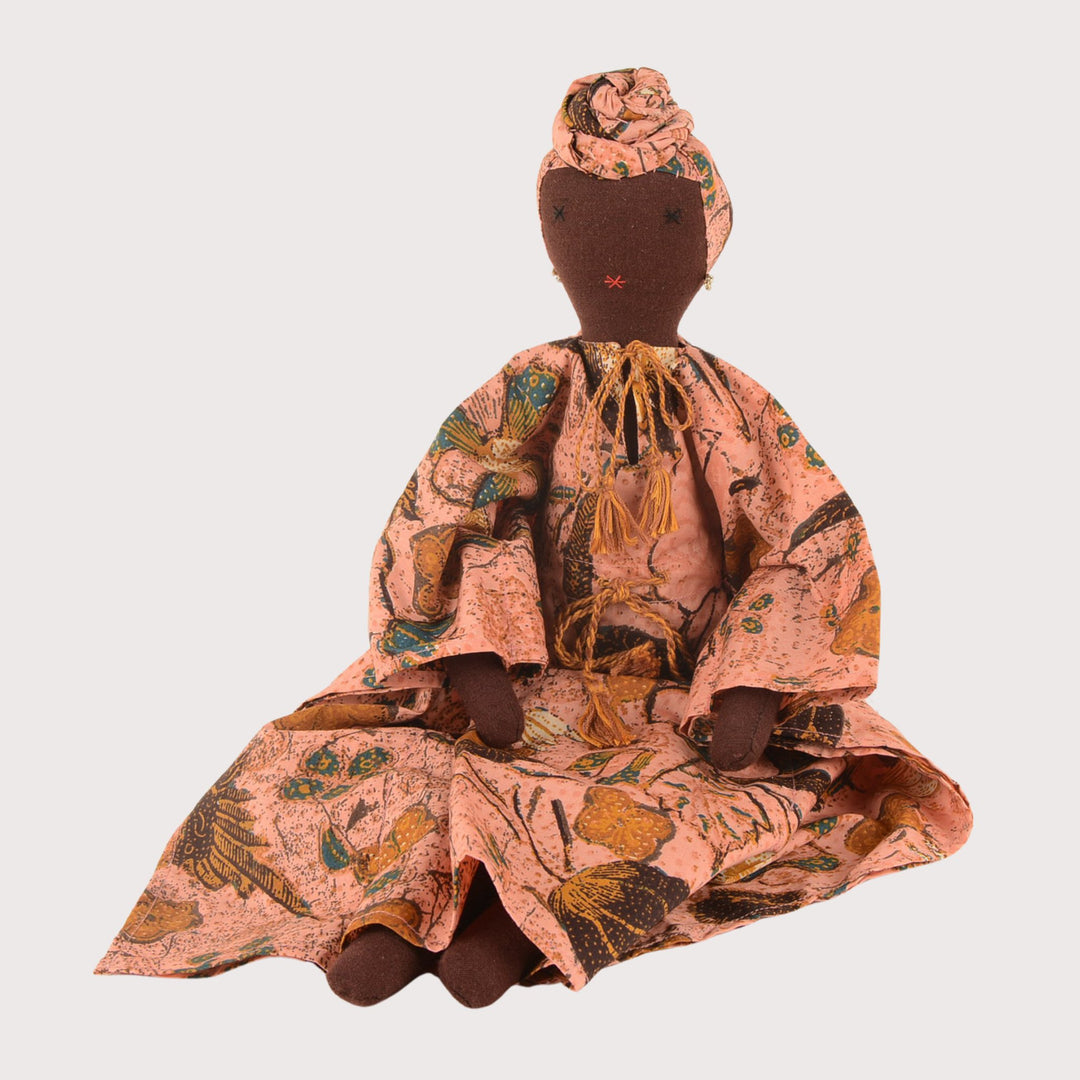 Soumba Doll - light coral by Silaiwali at White Label Project