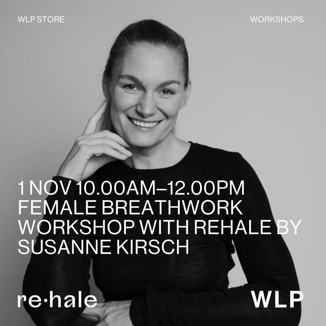 Workshop: Female breathwork with Susanne Kirsch 1 Nov 10AM-12PM