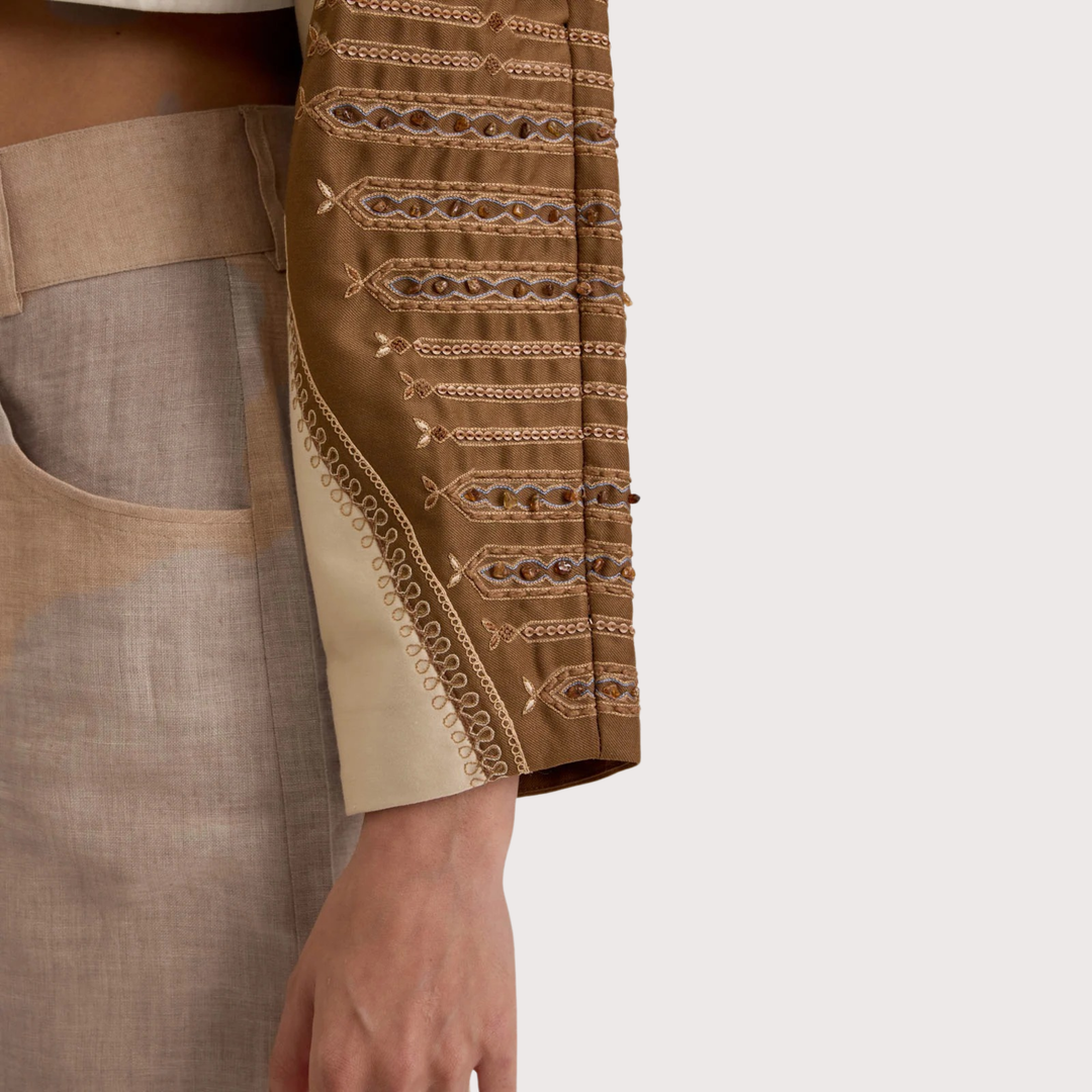 Kimono Cropped Jacket
